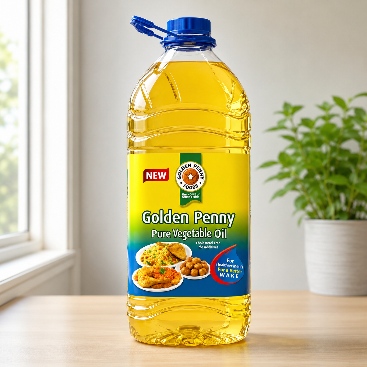 Golden Penny Vegetable Oil 4L — Golden Penny | Afrizonemart